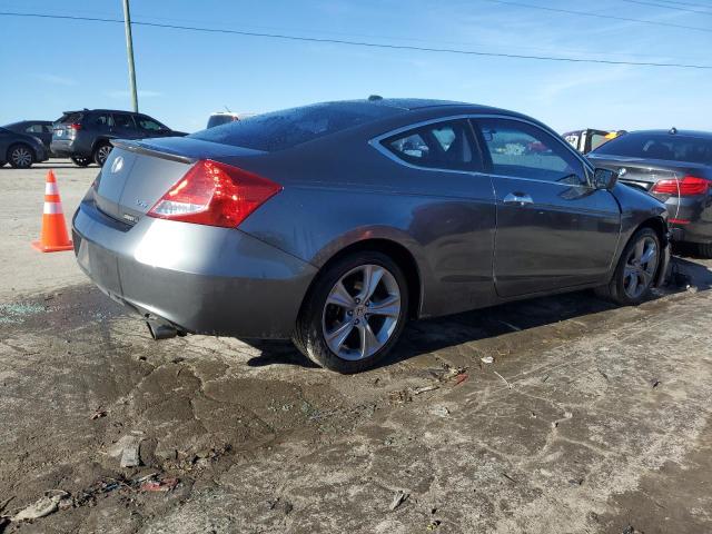 1HGCS2B8XCA009438 - 2012 HONDA ACCORD EXL GRAY photo 3