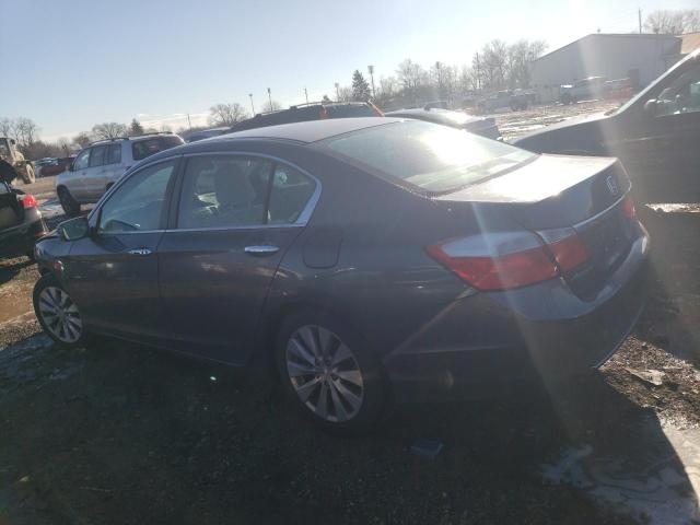 1HGCR2F70DA255140 - 2013 HONDA ACCORD EX GRAY photo 2