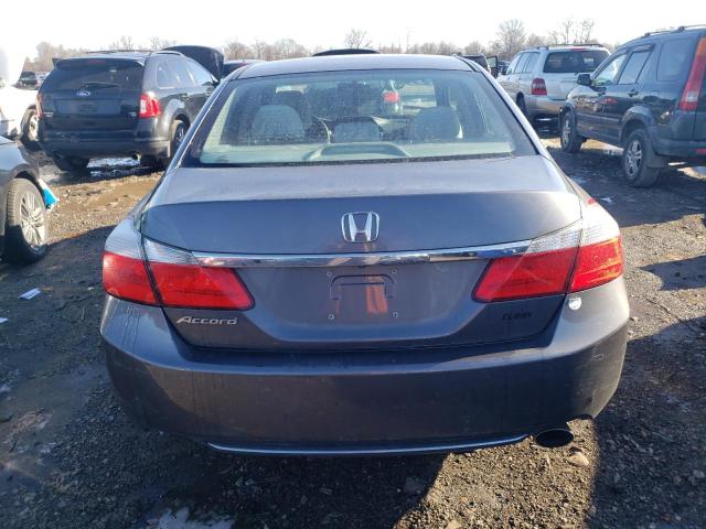 1HGCR2F70DA255140 - 2013 HONDA ACCORD EX GRAY photo 6