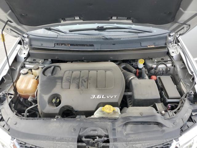 3C4PDCBG7DT507257 - 2013 DODGE JOURNEY SXT ვერცხლისფერი ფოტო 12