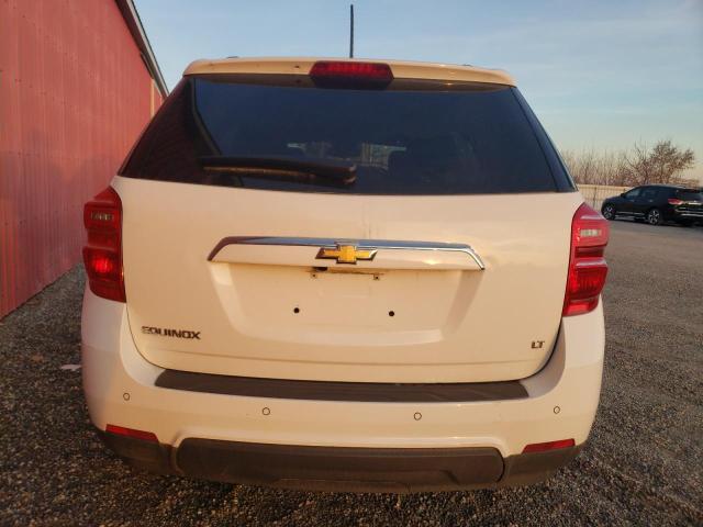 2GNALCEK2H1536298 - 2017 CHEVROLET EQUINOX LT WHITE photo 6