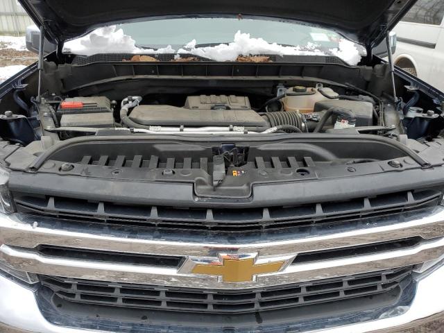 1GCPYJEK4NZ234720 - 2022 CHEVROLET SILVERADO K1500 LT-L BLUE photo 11