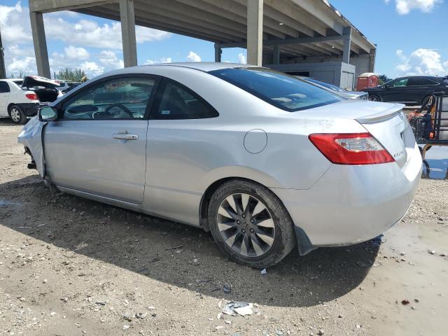 2HGFG12809H529926 - 2009 HONDA CIVIC EX SILVER photo 2