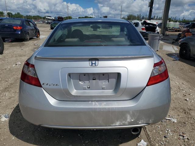 2HGFG12809H529926 - 2009 HONDA CIVIC EX SILVER photo 6