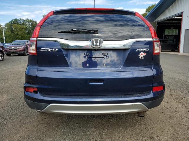 2HKRM4H58GH627965 - 2016 HONDA CR-V EX BLUE photo 6
