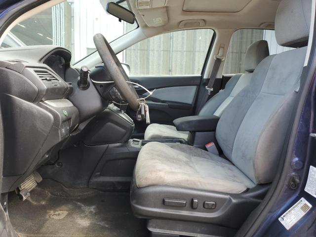 2HKRM4H58GH627965 - 2016 HONDA CR-V EX BLUE photo 7