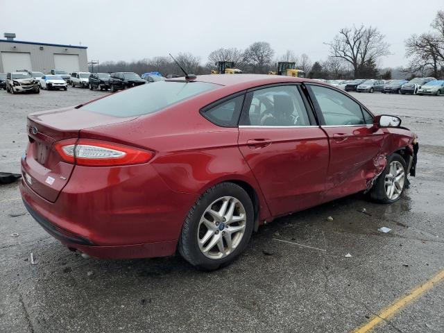 3FA6P0H79DR155293 - 2013 FORD FUSION SE BURGUNDY photo 3