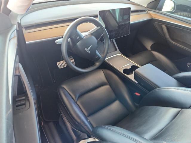 7SAYGDEFXNF542785 - 2022 TESLA MODEL Y Blau Foto 8