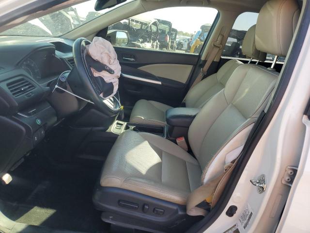 5J6RM3H75FL011057 - 2015 HONDA CR-V EXL WHITE photo 7