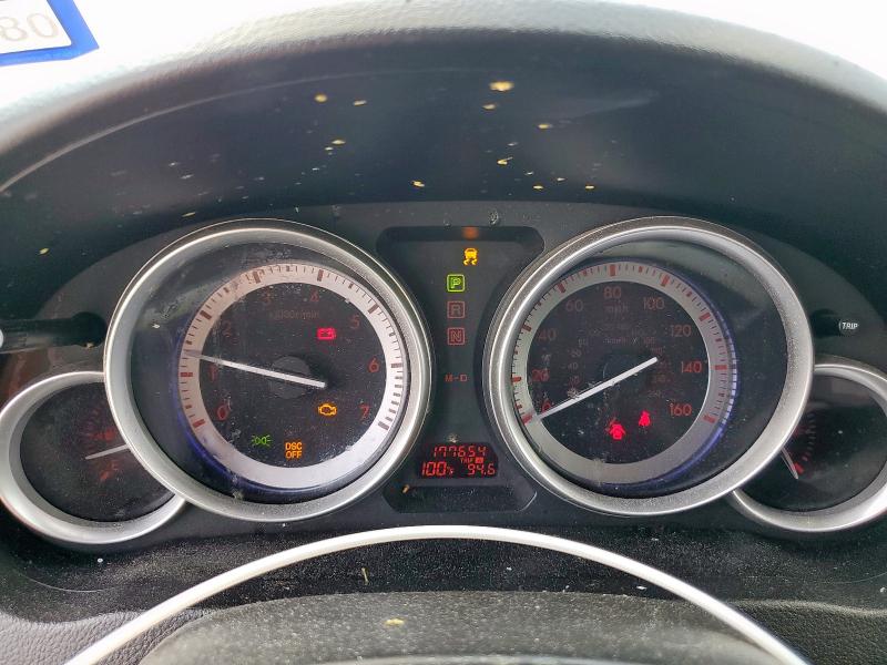 1YVHP82A995M01513 - 2009 MAZDA 6 I ვერცხლისფერი ფოტო 9