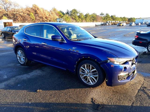 ZN661XUA0NX388704 - 2022 MASERATI LEVANTE BASE BLUE photo 4