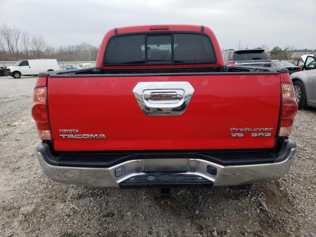 3TMJU62N97M039486 - 2007 TOYOTA TACOMA DOUBLE CAB PRERUNNER RED photo 6