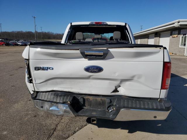 1FTEW1EP1GFA67343 - 2016 FORD F150 SUPERCREW WHITE photo 6