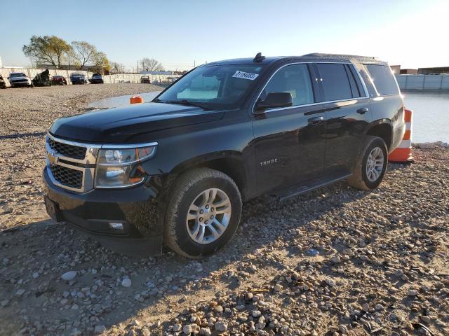 1GNSKBKC1LR217909 - 2020 CHEVROLET TAHOE K1500 LT BLACK photo 1