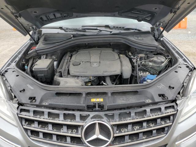 4JGDA5HB5DA266952 - 2013 MERCEDES-BENZ ML 350 4MATIC GRAY photo 12