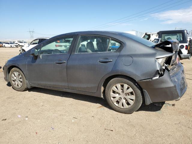 19XFB2F59CE365811 - 2012 HONDA CIVIC LX Темно-сірий фото 2