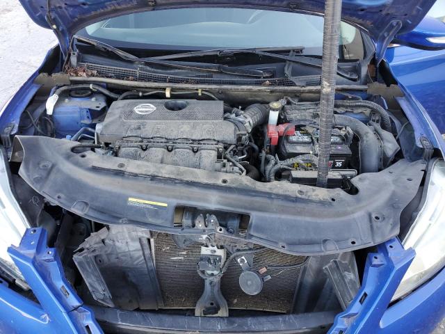 3N1AB7AP3FY241510 - 2015 NISSAN SENTRA S BLUE photo 11