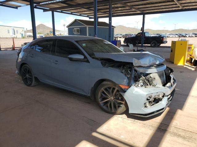 SHHFK7H4XMU213211 - 2021 HONDA CIVIC SPORT Grau Foto 4