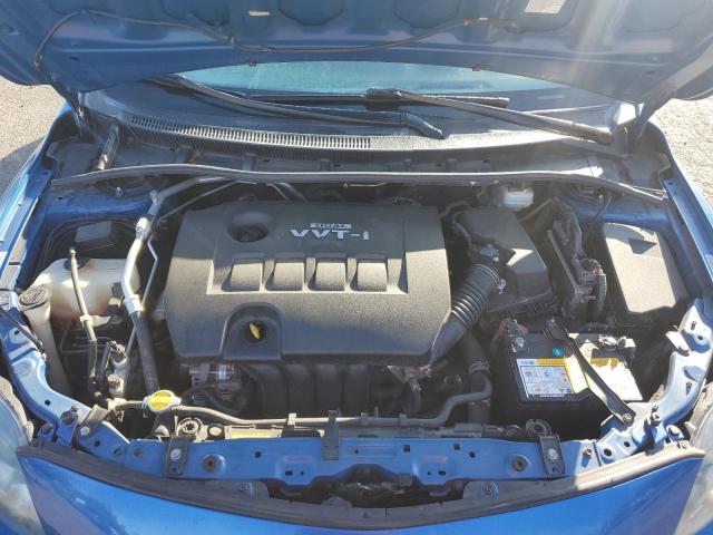 1NXBU40E39Z084557 - 2009 TOYOTA COROLLA BASE ლურჯი ფოტო 11