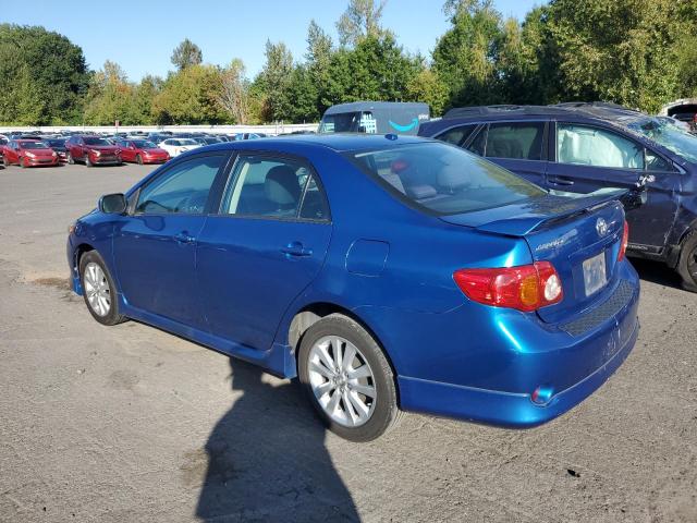 1NXBU40E39Z084557 - 2009 TOYOTA COROLLA BASE ლურჯი ფოტო 2