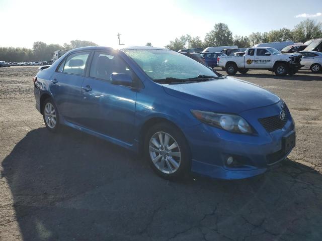 1NXBU40E39Z084557 - 2009 TOYOTA COROLLA BASE ლურჯი ფოტო 4