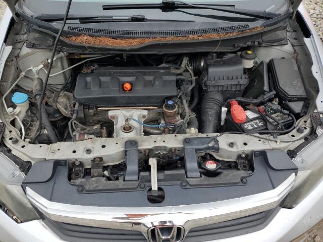 2HGFB2F56CH562716 - 2012 HONDA CIVIC LX SILVER photo 11
