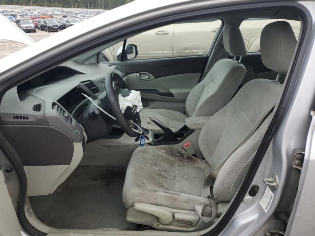 2HGFB2F56CH562716 - 2012 HONDA CIVIC LX SILVER photo 7