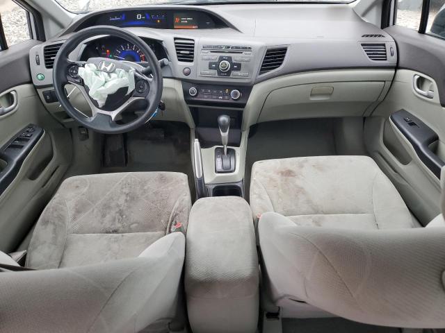2HGFB2F56CH562716 - 2012 HONDA CIVIC LX SILVER photo 8