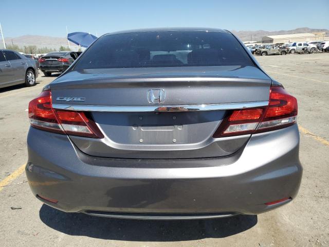 2HGFB2F58FH521606 - 2015 HONDA CIVIC LX ნაცრისფერი ფოტო 6