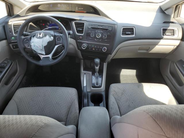 2HGFB2F58FH521606 - 2015 HONDA CIVIC LX ნაცრისფერი ფოტო 8