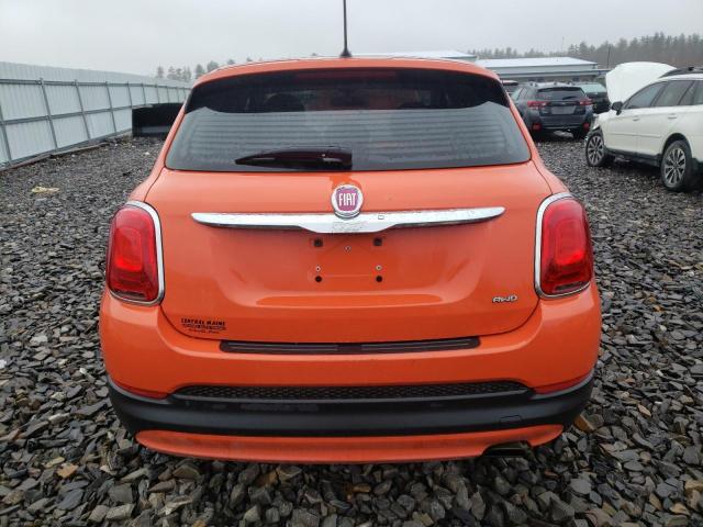 ZFBCFYBT8GP386785 - 2016 FIAT 500X EASY ORANGE photo 6