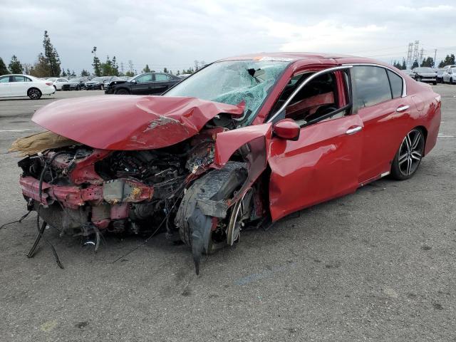 1HGCR2F5XGA200598 - 2016 HONDA ACCORD SPORT 红色 照片 1