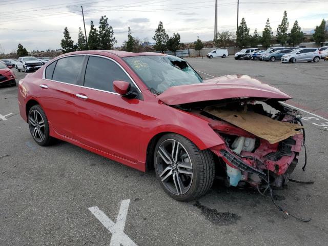 1HGCR2F5XGA200598 - 2016 HONDA ACCORD SPORT 红色 照片 4