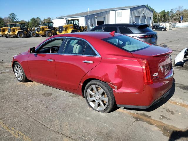 1G6AB5RA6D0126024 - 2013 CADILLAC ATS LUXURY RED photo 2