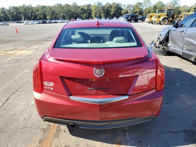 1G6AB5RA6D0126024 - 2013 CADILLAC ATS LUXURY RED photo 6