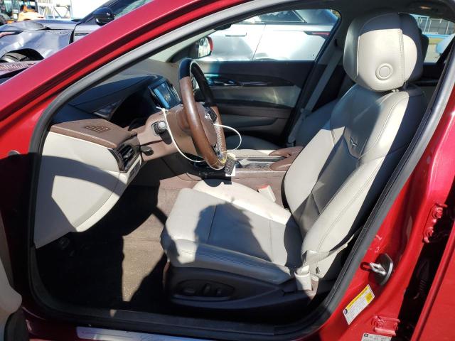 1G6AB5RA6D0126024 - 2013 CADILLAC ATS LUXURY RED photo 7