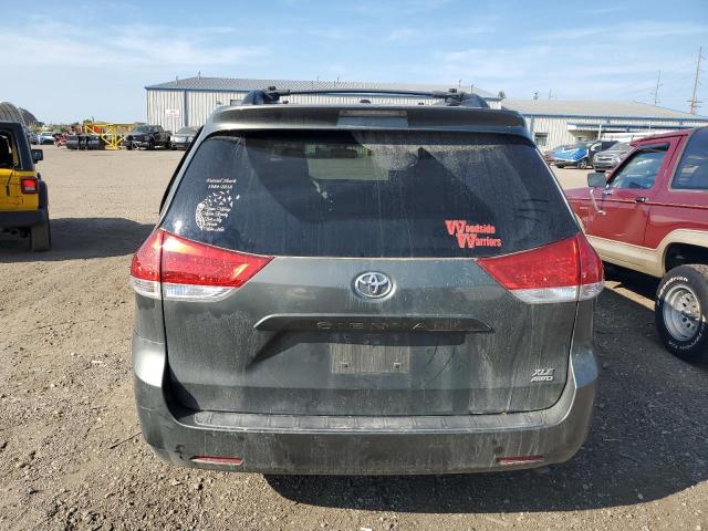 5TDDK3DC2CS042995 - 2012 TOYOTA SIENNA XLE GREEN photo 6