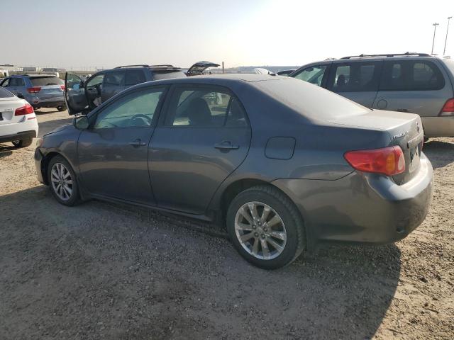 2T1BU40E59C055742 - 2009 TOYOTA COROLLA BASE Gris photo 2