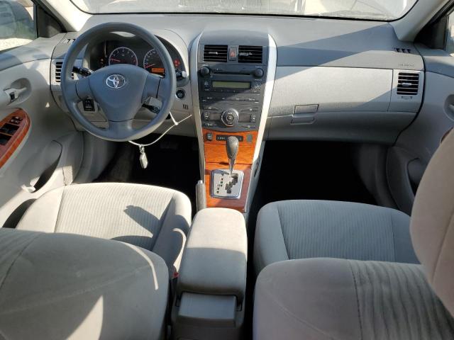 2T1BU40E59C055742 - 2009 TOYOTA COROLLA BASE Gris photo 8