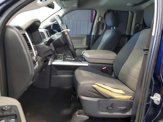 1C6RD7GT3CS178893 - 2012 DODGE RAM 1500 SLT Bleu photo 7