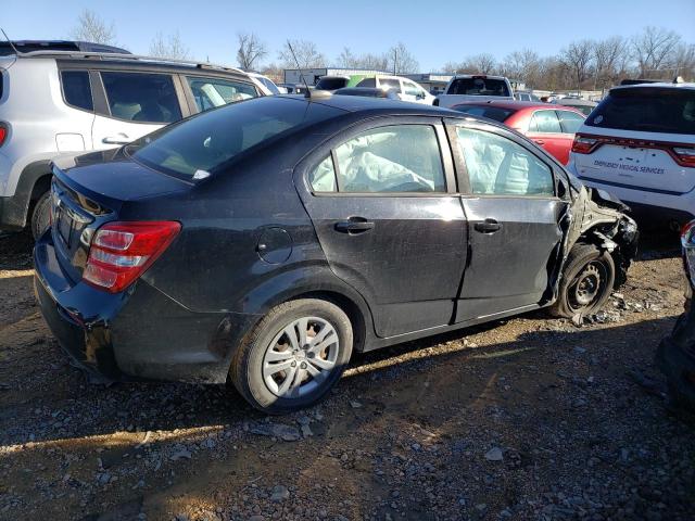 1G1JB5SHXH4119329 - 2017 CHEVROLET SONIC LS BLACK photo 3