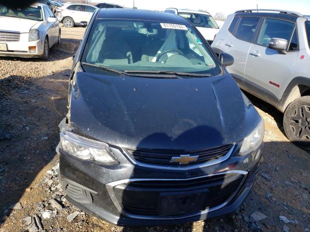 1G1JB5SHXH4119329 - 2017 CHEVROLET SONIC LS BLACK photo 5