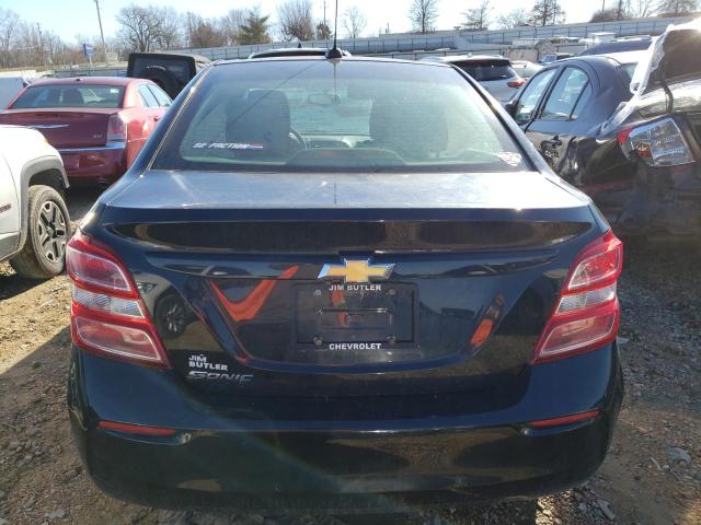 1G1JB5SHXH4119329 - 2017 CHEVROLET SONIC LS BLACK photo 6