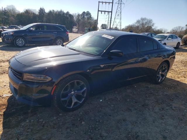 2C3CDXHG9FH915272 - 2015 DODGE CHARGER SXT BLACK photo 1