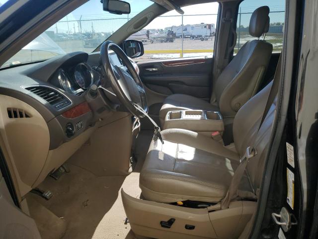 2C4RC1BG9DR674822 - 2013 CHRYSLER TOWN & COU TOURING BLACK photo 7