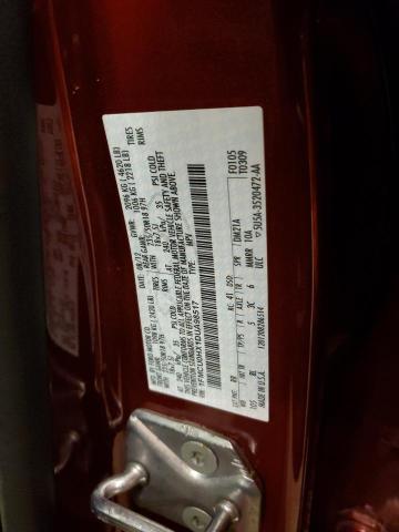 1FMCU0HX1DUA98517 - 2013 FORD ESCAPE SEL RED photo 12