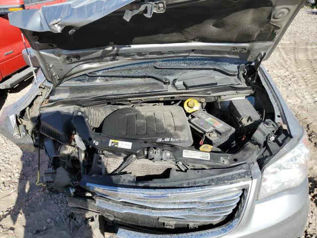 2C4RC1BG7FR709070 - 2015 CHRYSLER TOWN & COU TOURING SILVER photo 12