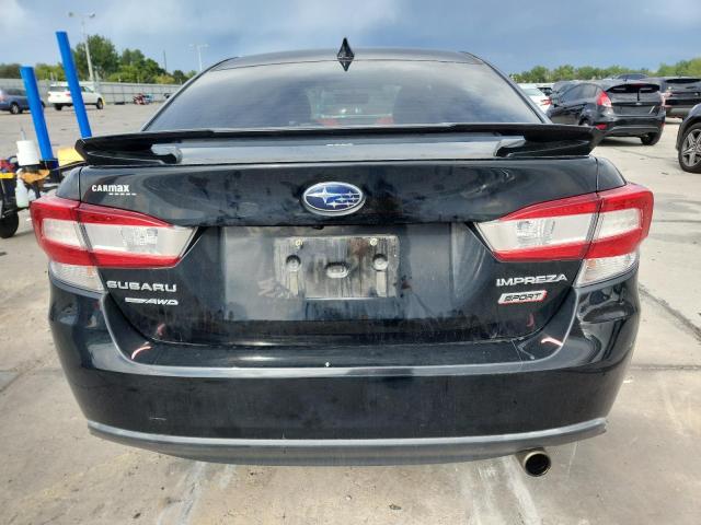 4S3GKAM62H3607654 - 2017 SUBARU IMPREZA SPORT BLACK photo 6