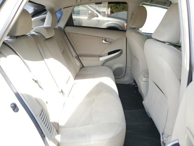 JTDKN3DU5D1631108 - 2013 TOYOTA PRIUS WHITE photo 10