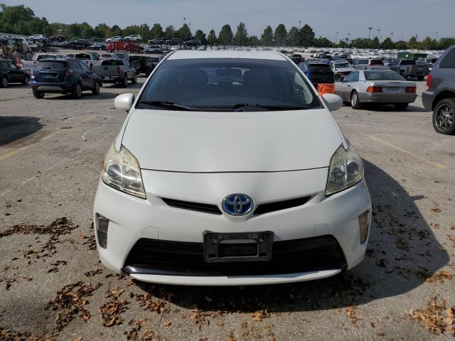 JTDKN3DU5D1631108 - 2013 TOYOTA PRIUS WHITE photo 5